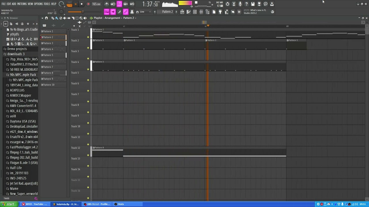 Music I made from a vela nova midi
