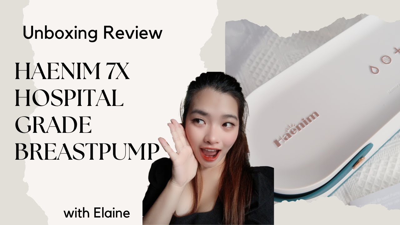 很像Speaker的挤奶器？ | Haenim 7X Hospital Grade Breastpump | 喇叭超舒服 | Unboxing Breastpump Malaysia 2022