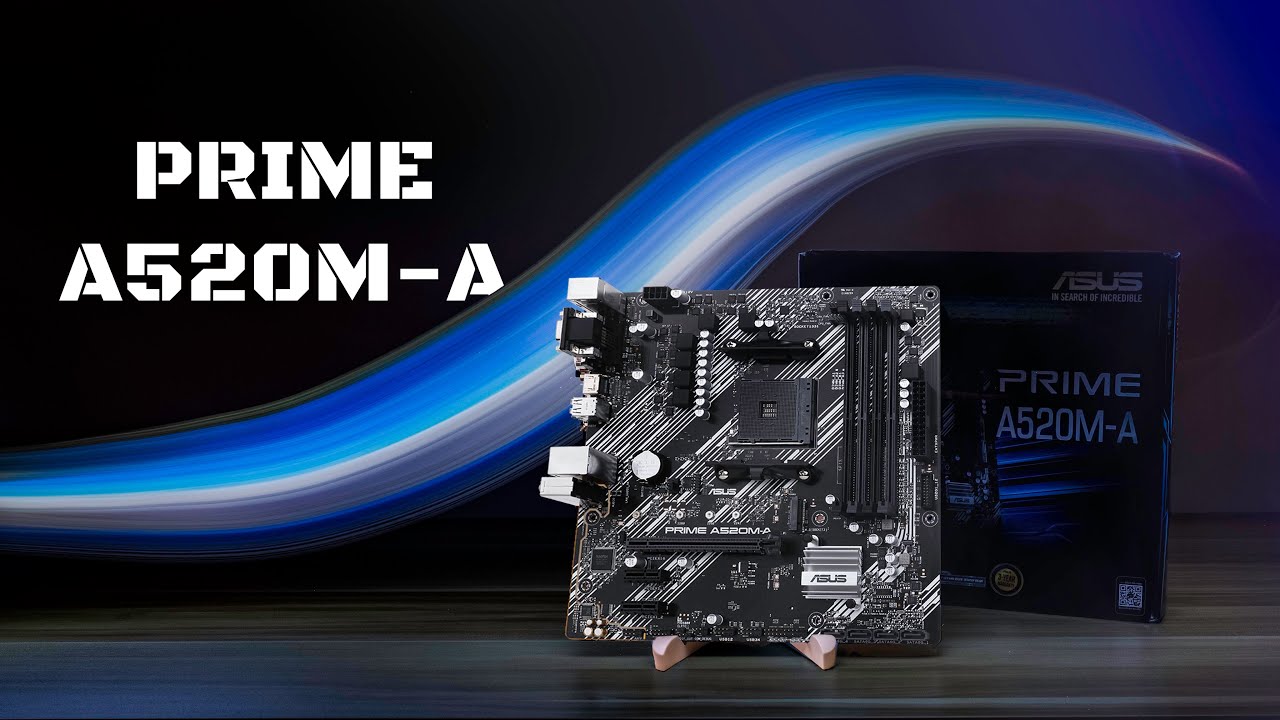 Бюджетная материнская плата A520 &mdash; для кого она? Распаковка ASUS Prime A520M-A