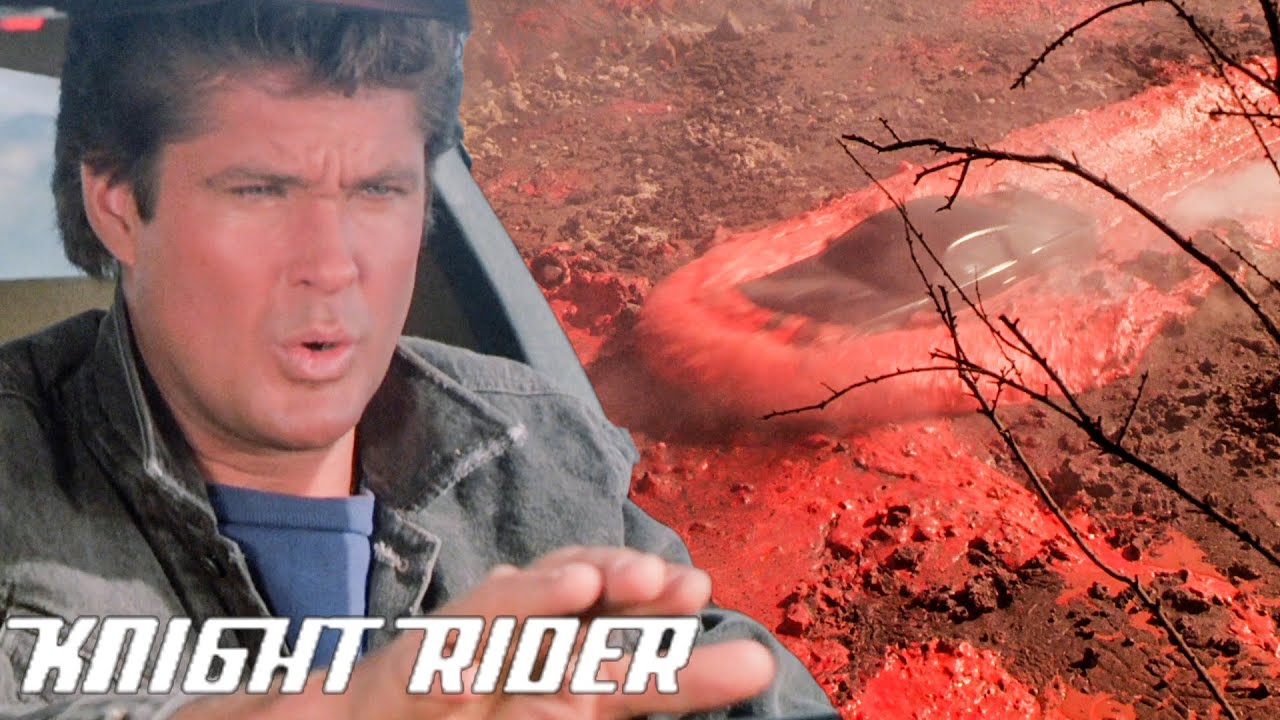 K.I.T.T. fährt durch Lava! | Knight Rider Deutschland