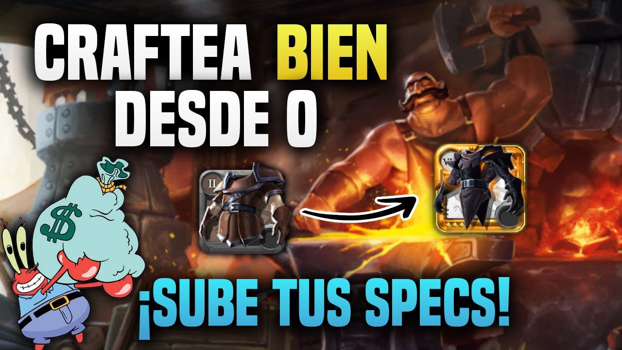 GUIA DEFINITIVA de CRAFTEO en ALBION ONLINE