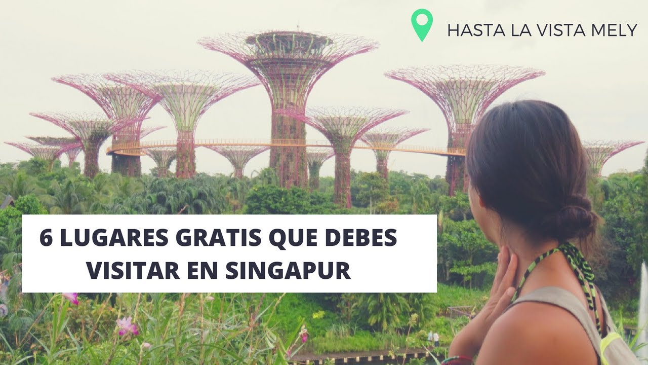 6 Lugares gratis que debes visitar en SINGAPUR - Hasta la vista Mely