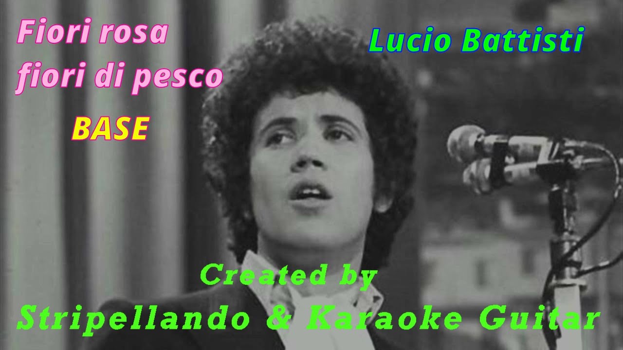 Lucio battisti - Fiori rosa fiori di pesco BASE (Fair Use)