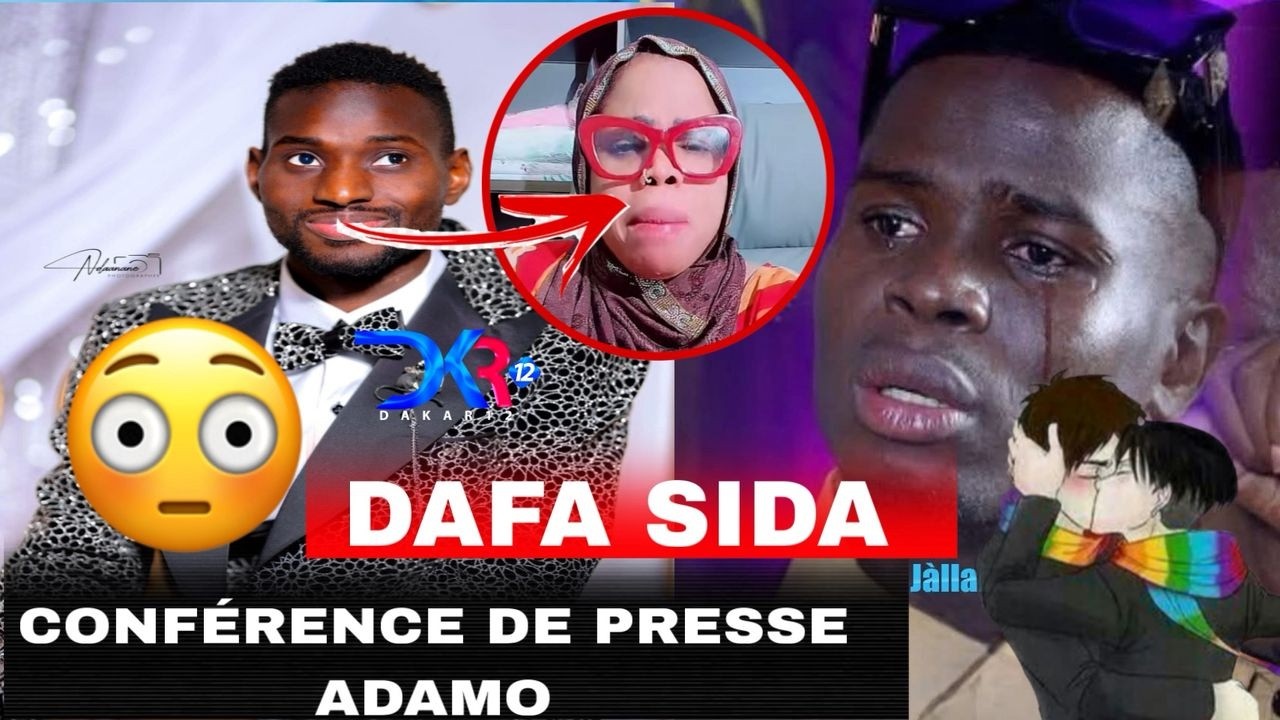 CONFÉRENCE DE PRESSE DE ADAMO: » MAME NDIAYE DEMAL DEFI DÉPISTAGE YAW AK MAMAN VULGAIRE »