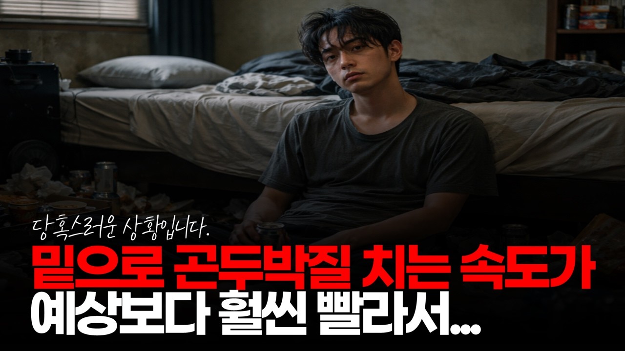 (※시청자댓글) 밑으로 곤두박질 치는 속도가 예상보다 훨씬 빨라서 당혹스러운 상황입니다. #경제위기 #경기침체 #경기불황
