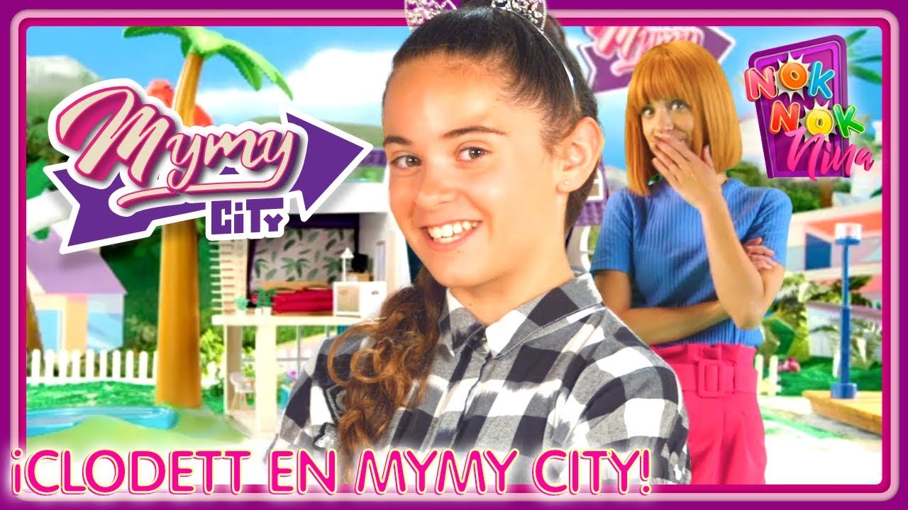 ¡CLODETT en MYMY CITY! 👧🌴 El mundo de CLODETT visita MyMy City y sus NUEVOS PERSONAJES