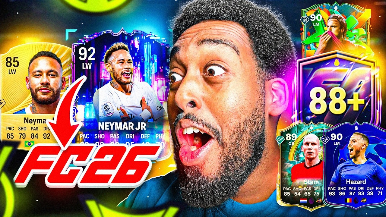 NEYMAR KOMMT ZURÜCK in EA FC 26??🤩🇧🇷LEAKS + 20x NEUES 88er HERO PACK | FaroooYT