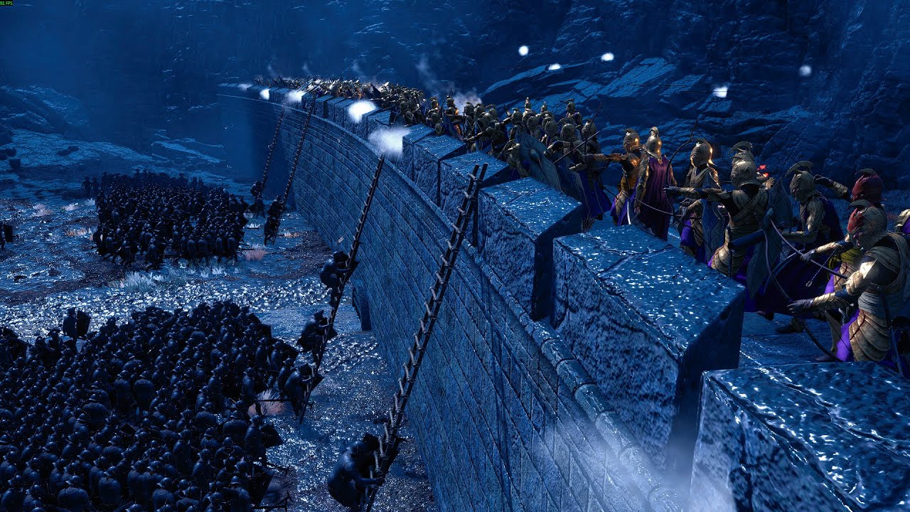 They Were Meant to Fall — 500 Elves Defend Helm’s Deep Against Orcs