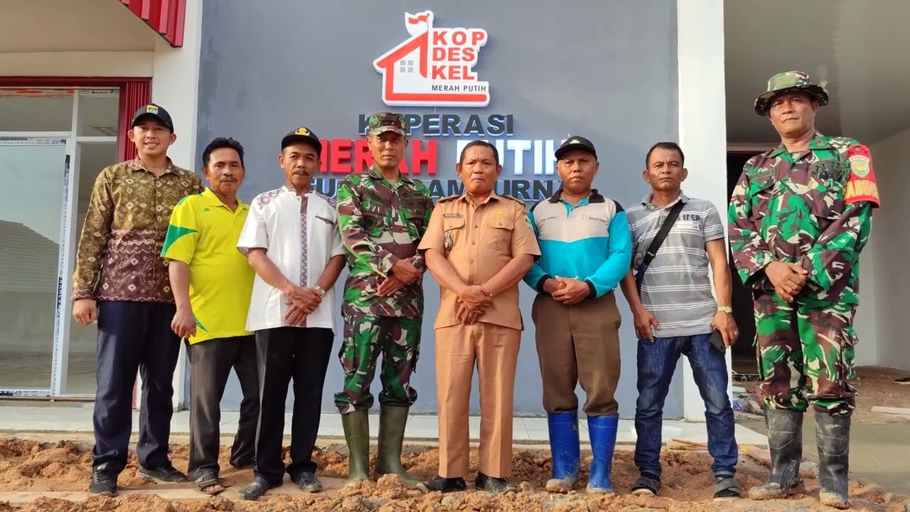 TERIMA KASIH PAK PRABOWO! Gedung Koperasi Merah Putih Desa Tugu Sempurna Resmi Berdiri!