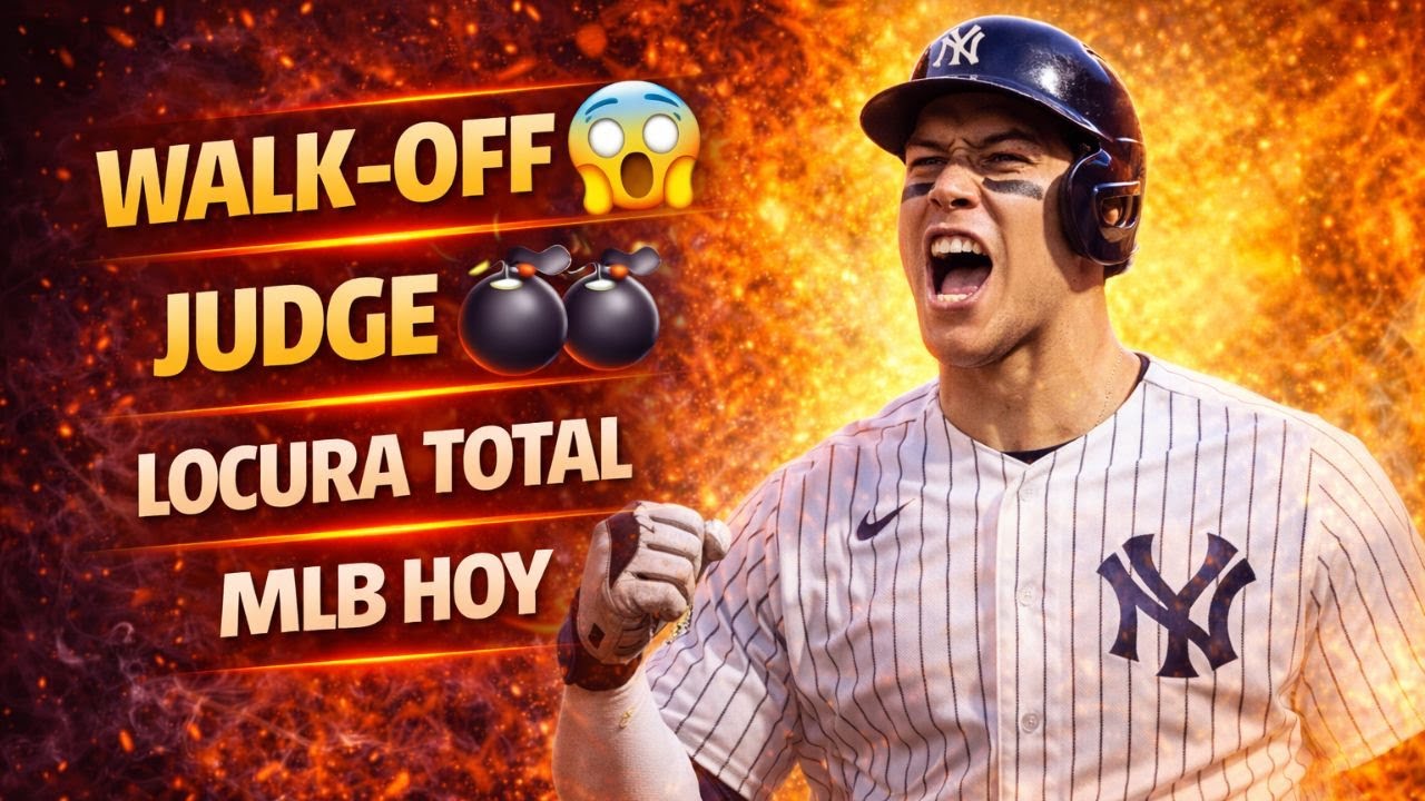 🚨 WALK-OFF de Yankees 😱 Judge EXPLOTA 💣 + inning de 10 carreras 🔥 MLB HOY