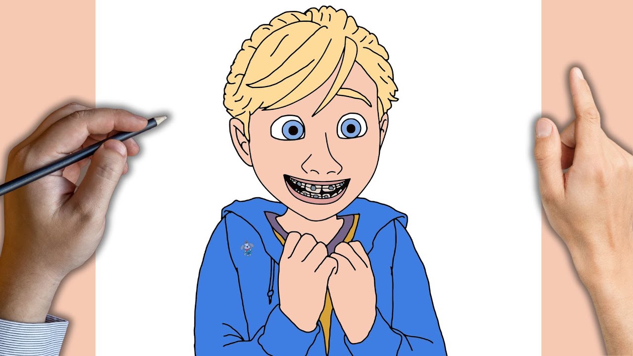 Como Desenhar Riley de Divertidamente 2 Passo a Passo