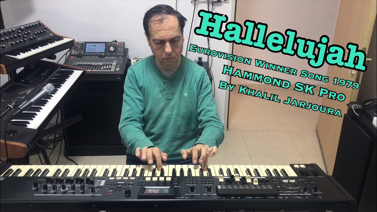 Hallelujah Eurovision 1979 on Hammond Sk Pro
