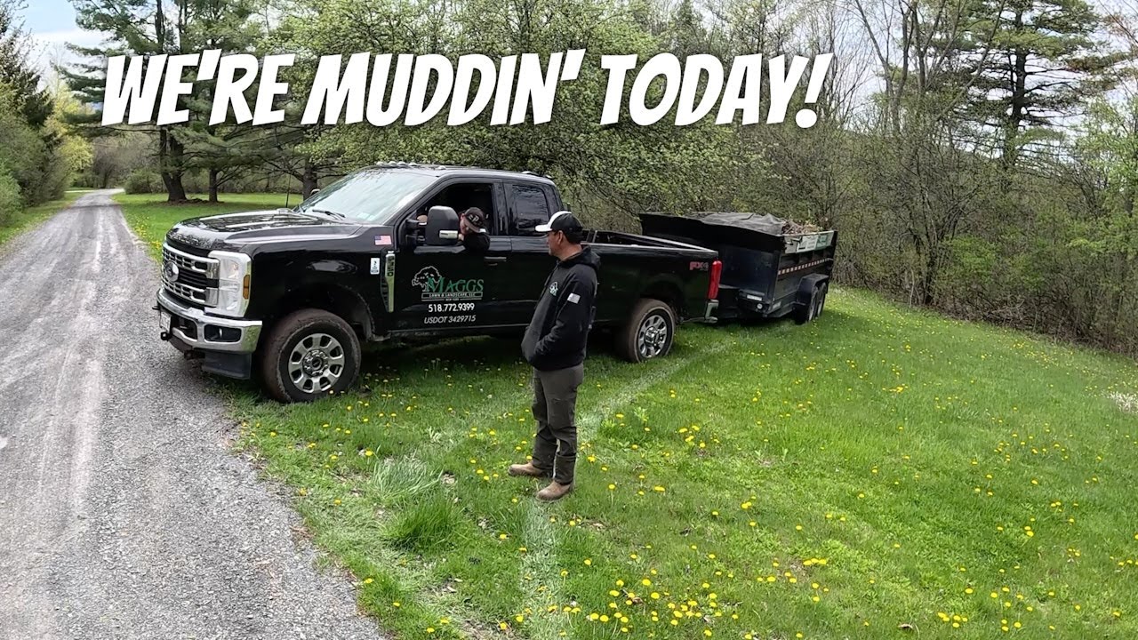 Sinking a Truck In The Clients Yard + The Platinum Broke Down
