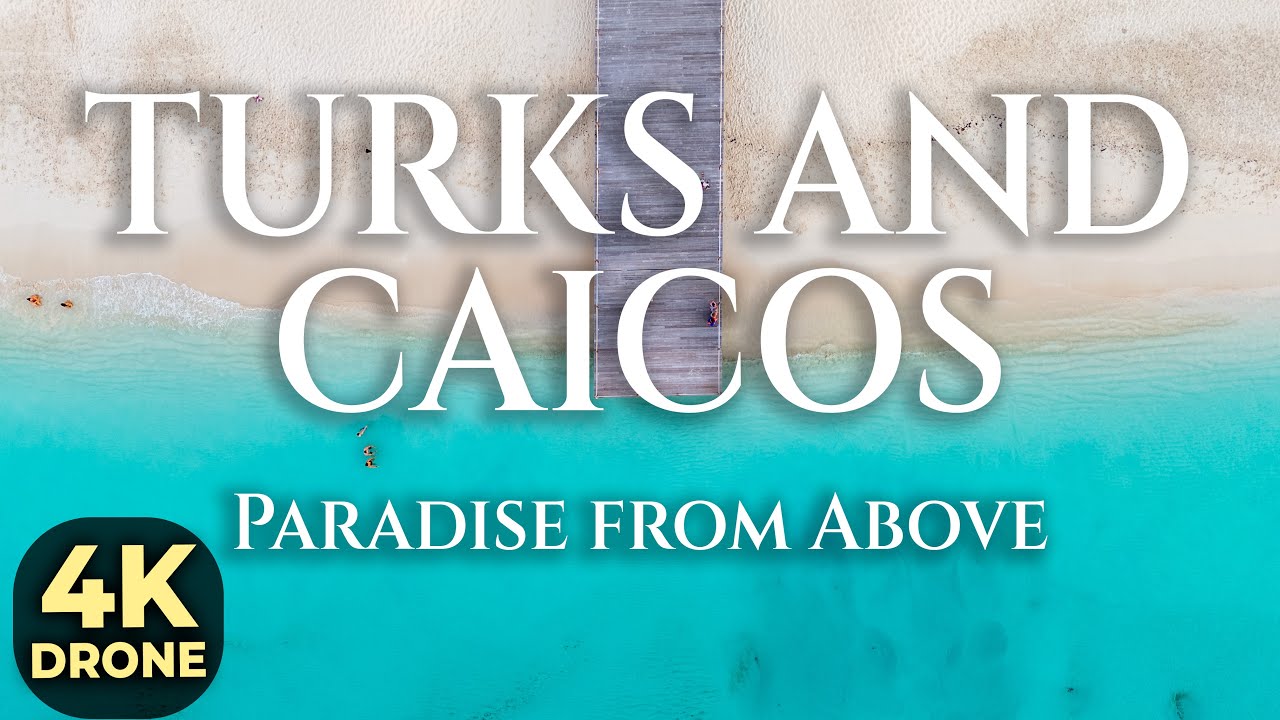 Turks and Caicos, Grace Bay – Peaceful 4K Drone Lofi | Relaxing Aerial Views & Calming Music