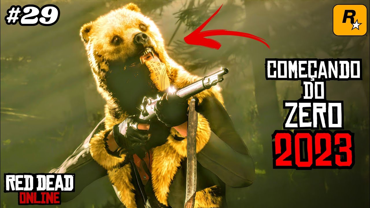 O Lendário Urso Dourado/Começando do Zero em Red Dead Online