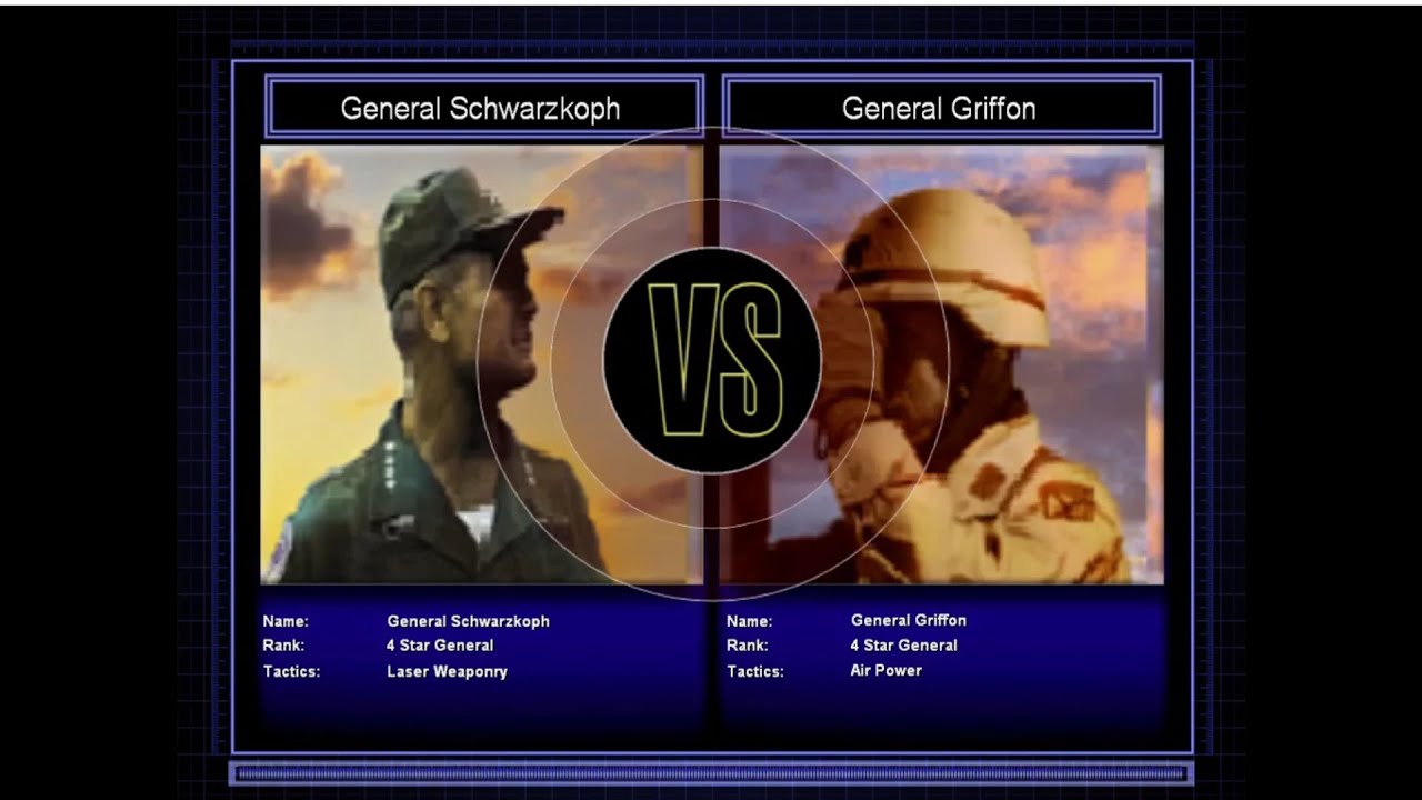 Command and Conquer Generals Zero Hour Reborn challenge with laser general and general griffon