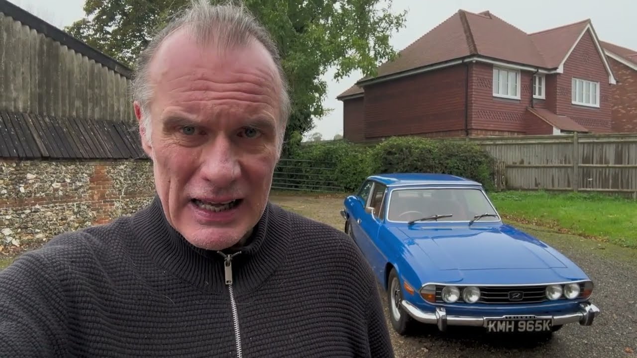 motodrome 1972 triumph stag 3 0 manual overdrive for sale walkaround
