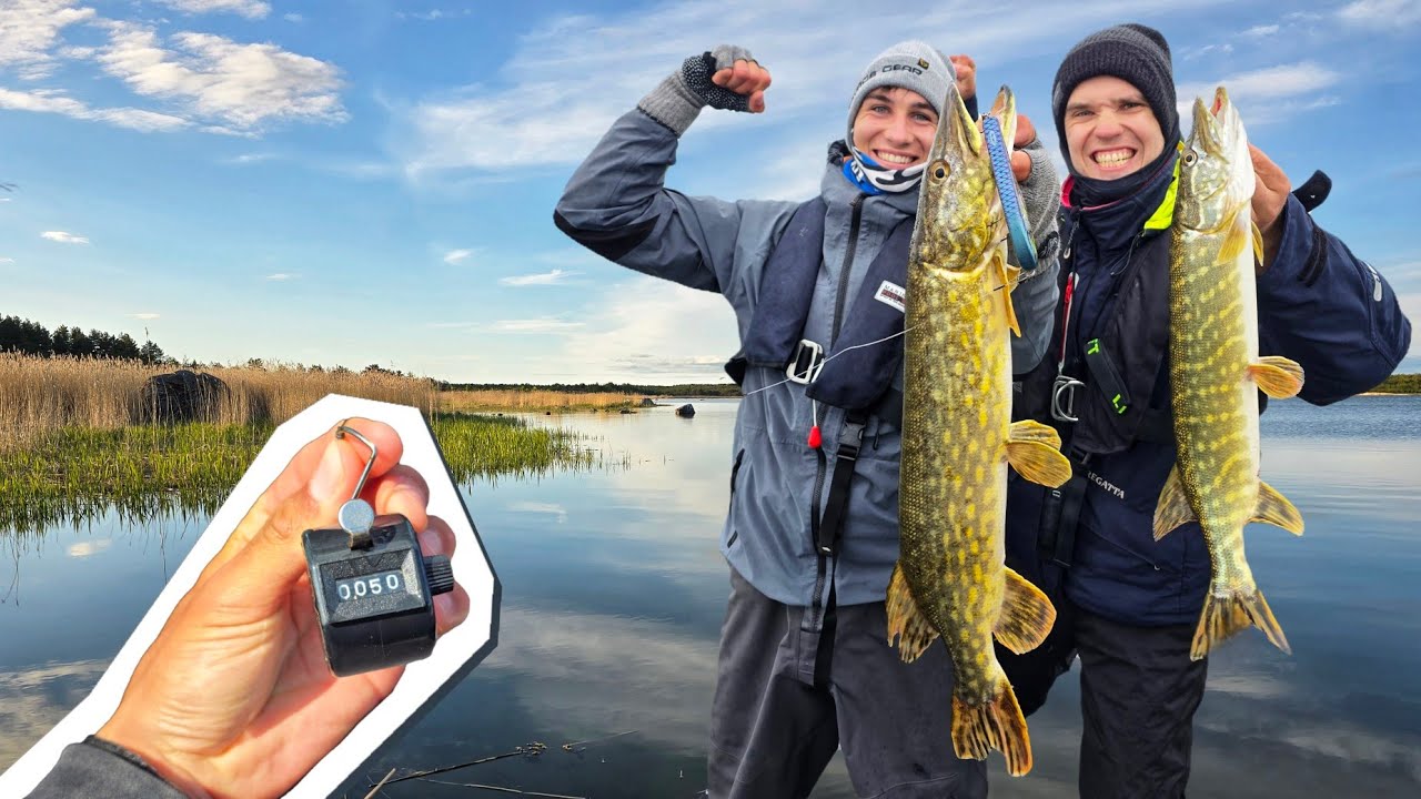 54 Hechte an einem Angeltag - Hechtangeln im siebten Himmel