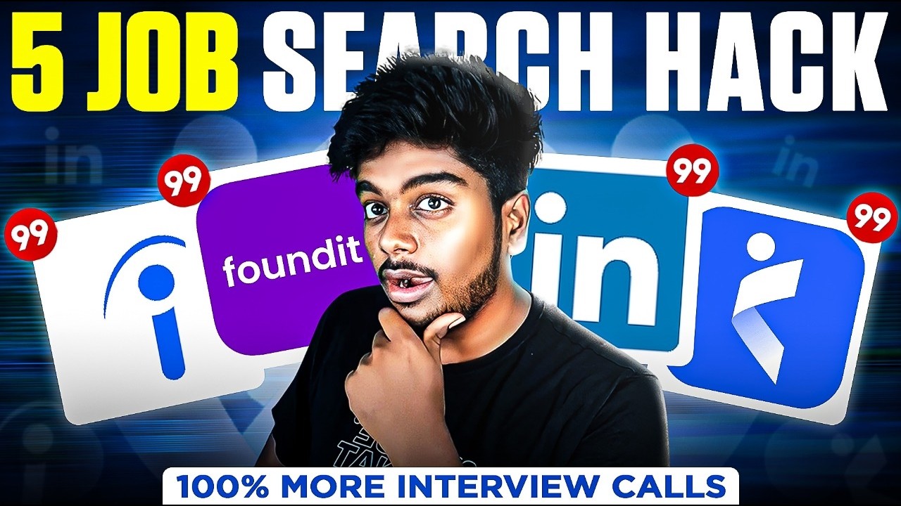 Why 95% Fail at Job Search😱 | 5 Job Search Hacks to Get More Interview Calls in Tamil 
