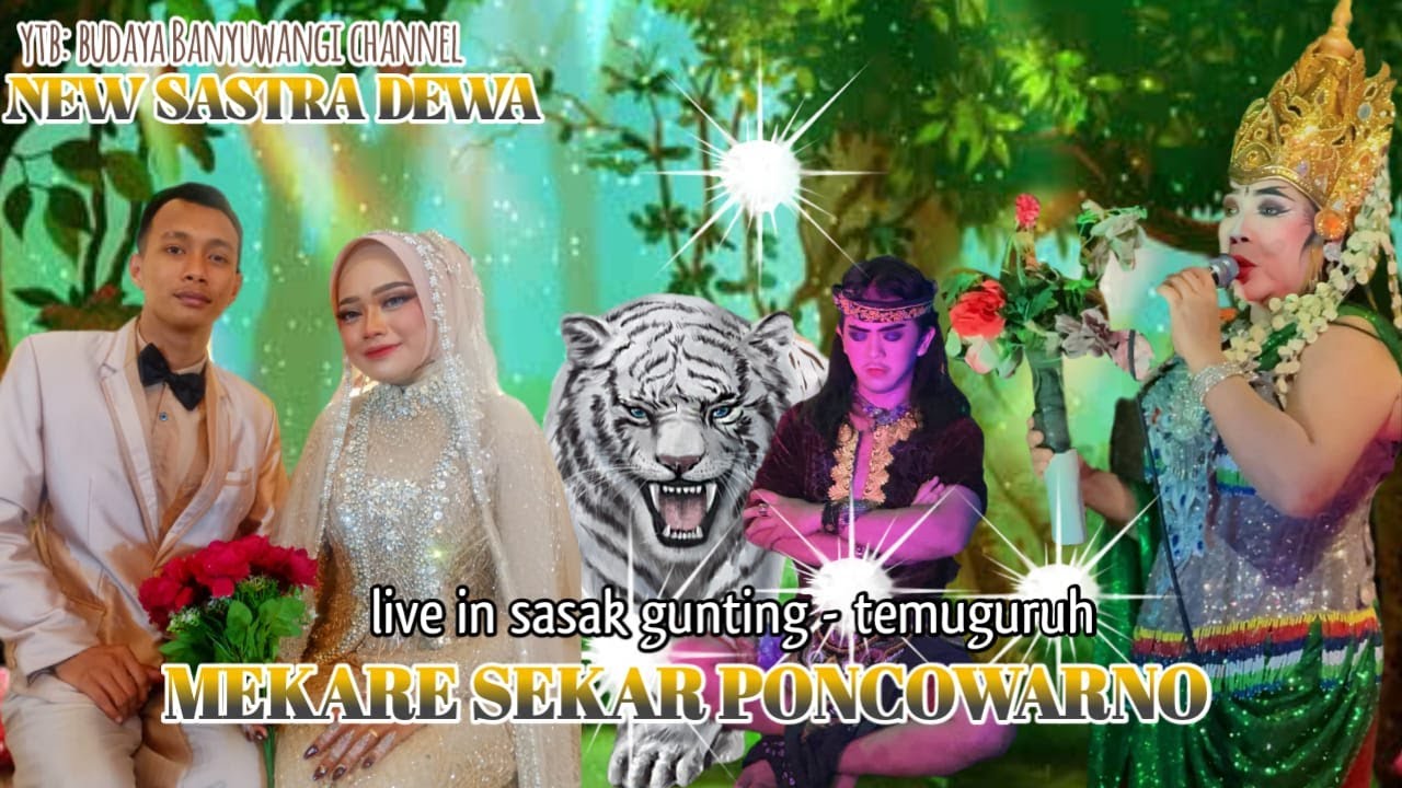 MEKARE SEKAR PONCOWARNO || JANGER NEW SASTRA DEWA || SASAK GUNTING - TEMUGURUH || SI CANTIK AUDIO