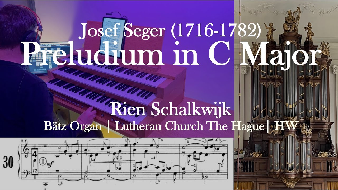 Majestic Baroque Prelude | Josef Seger – Prelude in C Major | Historic Pipe Organ