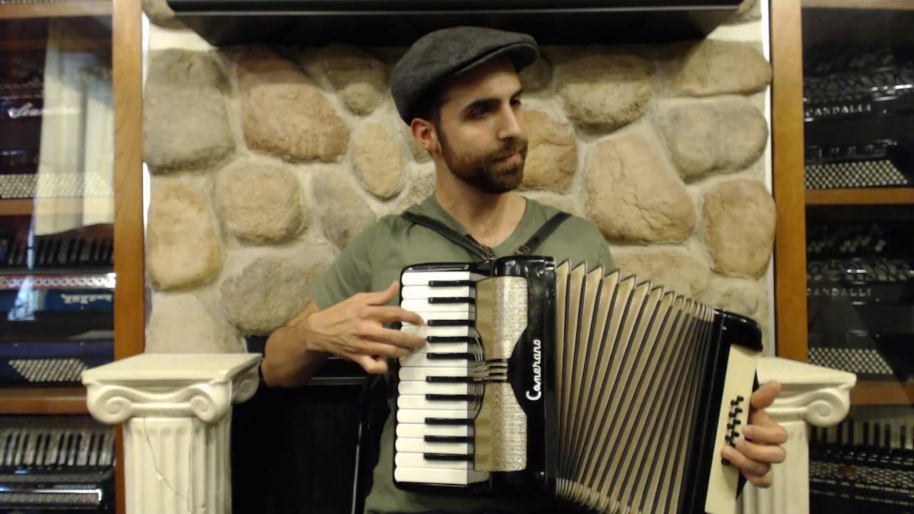 How to Play a 12 Bass Accordion - Lesson 5 - Playing a Waltz in C Major - On Top of Old Smokey