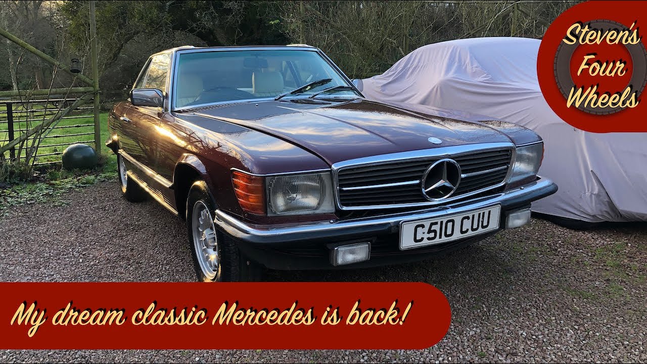 My Classic Mercedes R107 380SL is back!