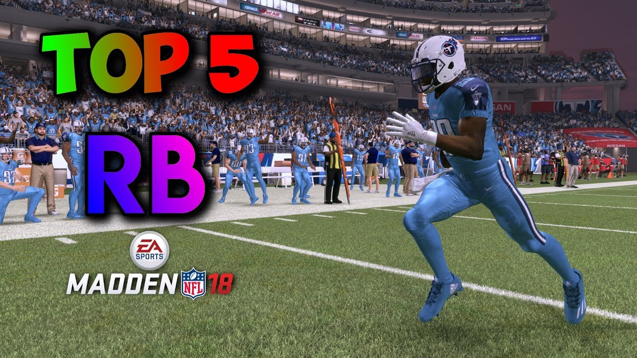 Madden Ratings: Top 5 RB in Madden 18