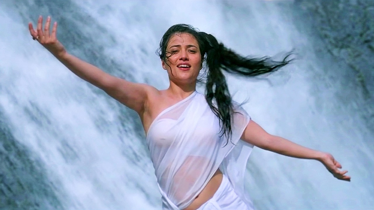 Tujhe Bulaye Ye Meri Bahein 8K SONG 😍 Mandakini Famous Waterfall Song 😍 Hindi Song