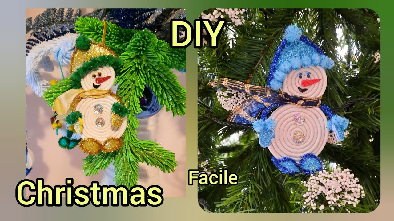 Tutorial: Pupazzo di Neve fai-da-te In gomma Eva. Снеговик из фоамирана