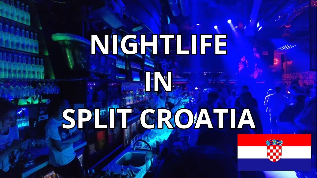 SPLIT TRAVEL VLOG | CRAZY SUMMER PARTY NIGHTLIFE IN SPLIT CROATIA! 🇭🇷