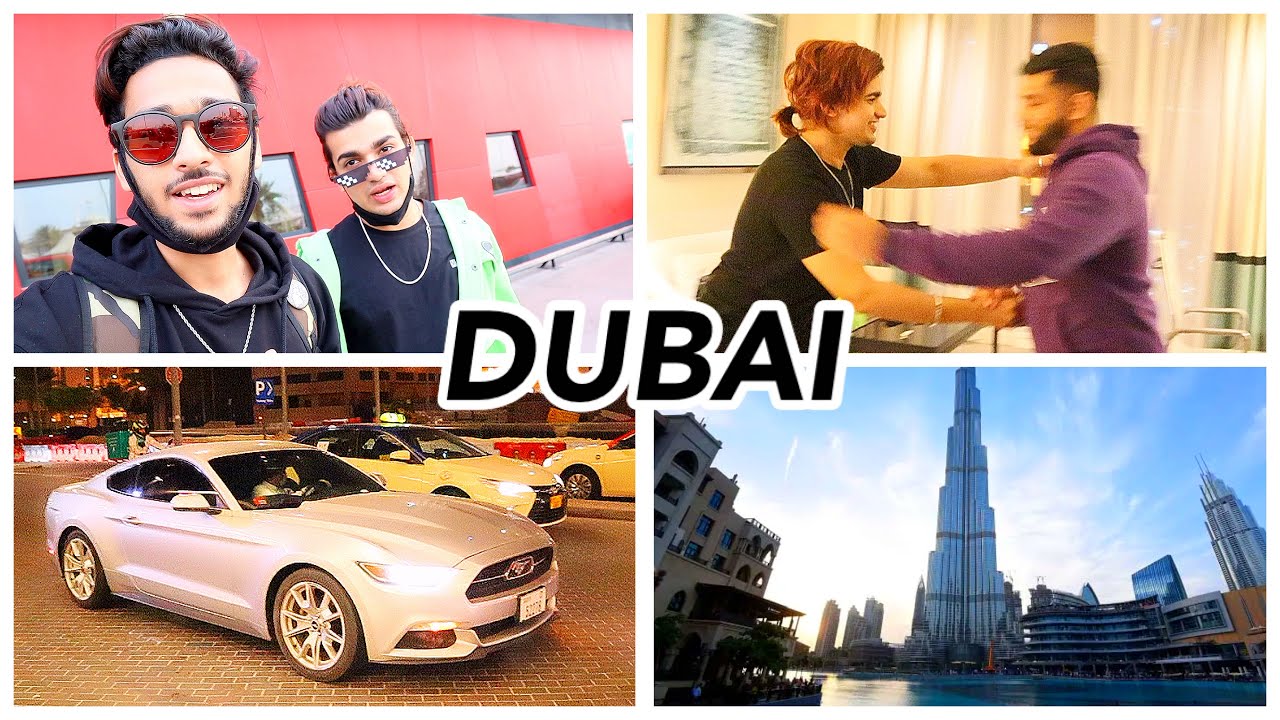 FIRST INTERNATIONAL TRIP TOGETHER!!! ✈️ | Met BACHPAN KA YAAR after 4 years! 😮 | DUBAI SERIES - 1.