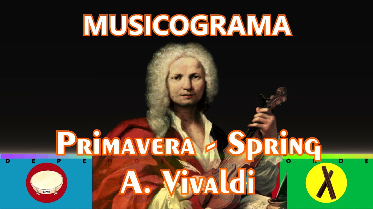 MUSICOGRAMA - PRIMAVERA - SPRING - VIVALDI