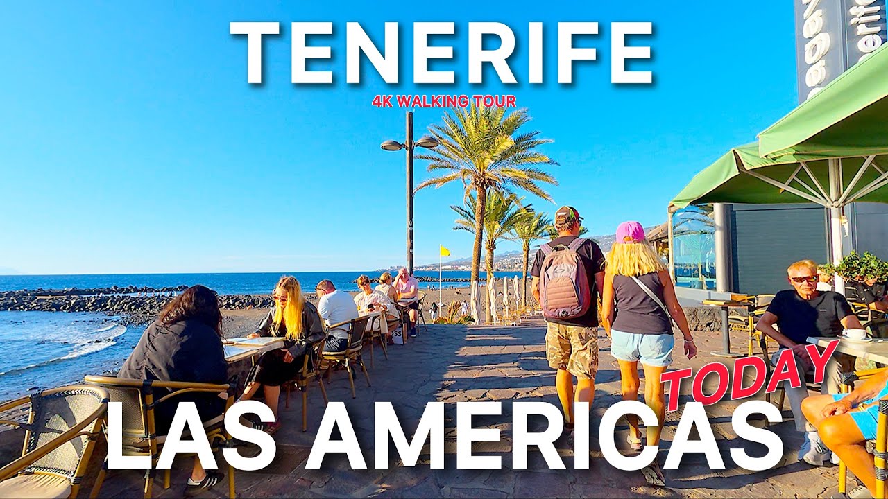 TENERIFE - LAS AMERICAS 😎 See what it looks like now 4K WALK 👀  January 2026