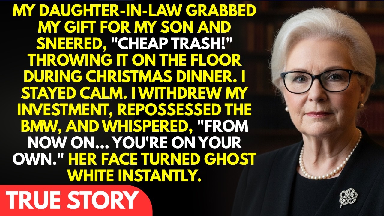 DIL Threw My Gift And Said: “Cheap Trash.” But What I Did Next Left Her Frozen.