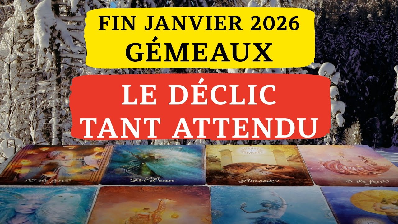 GEMEAUX ~ l'idée fulgurante qui va tout changer ~ FIN JANVIER 2026