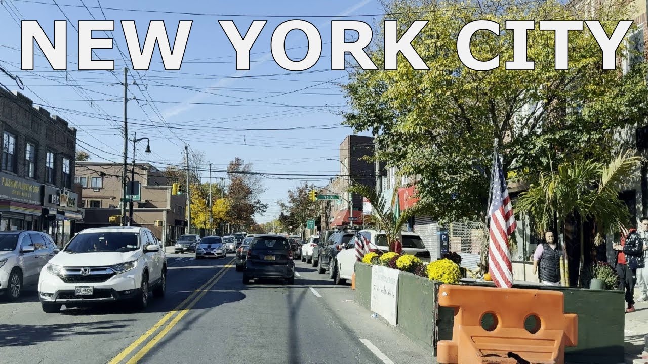 New York City | Driving in Queens, NYC | 4K 120fps |