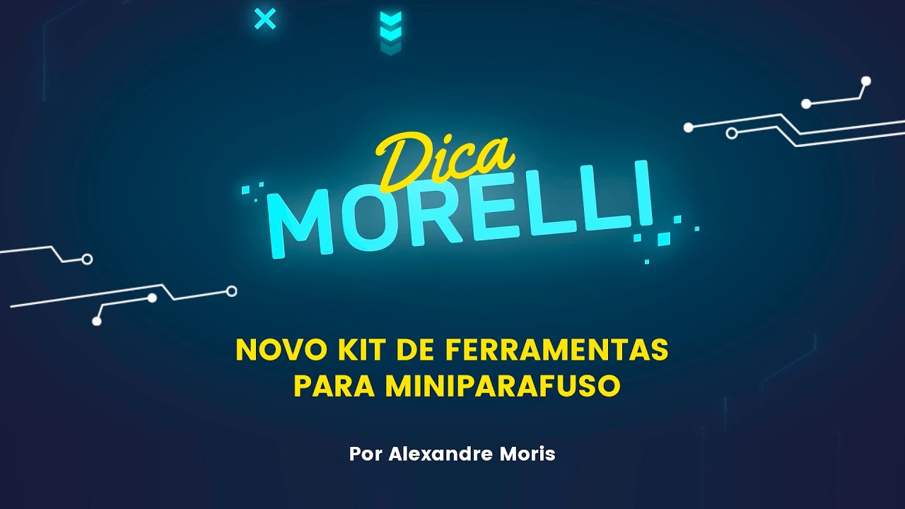 Dica | NOVO KIT DE FERRAMENTAS PARA MINIPARAFUSO