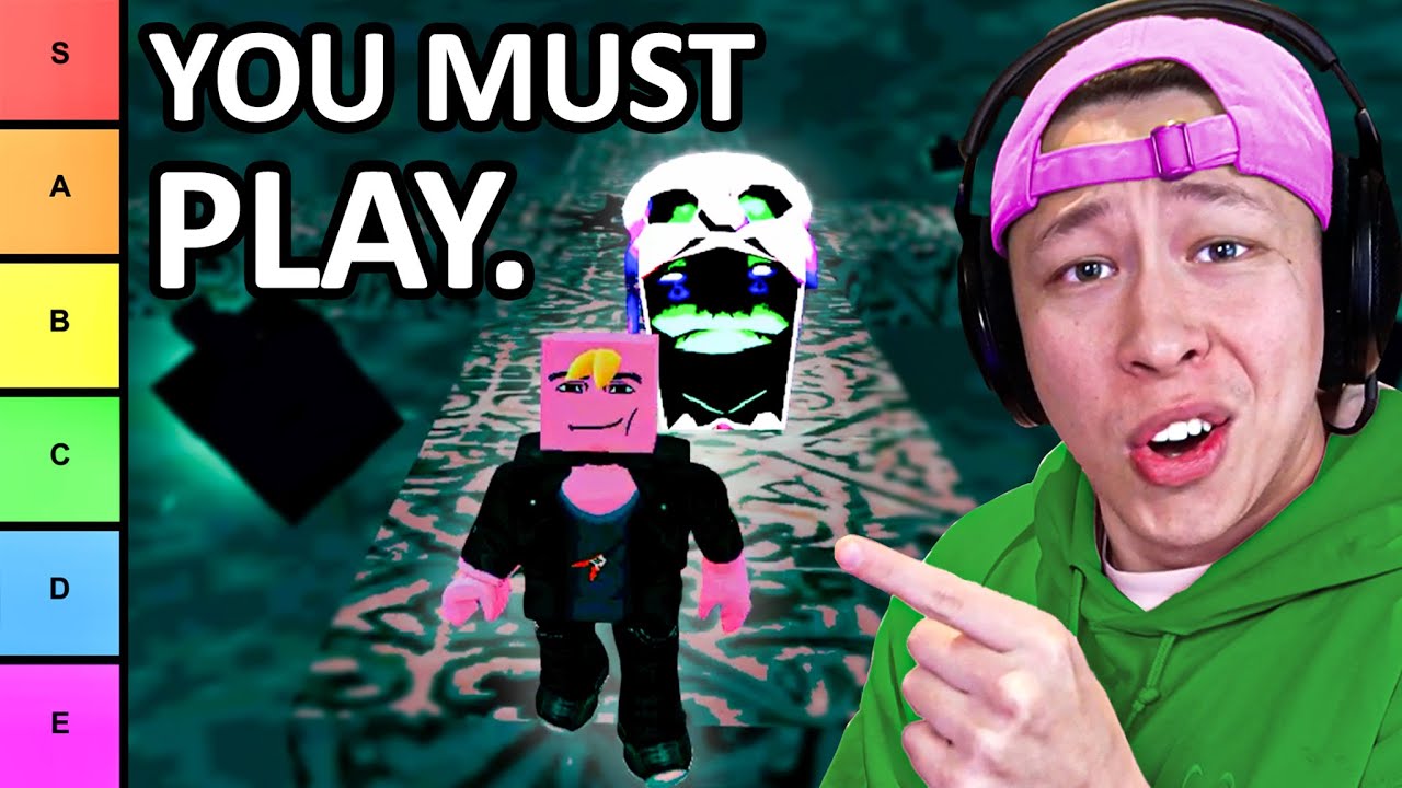 I Tried UNDERRATED Roblox Games 1 (Tier List)