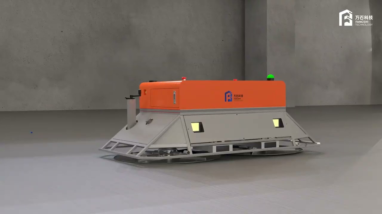 Concrete Floor Finishing Robot - Power Float and Trowel