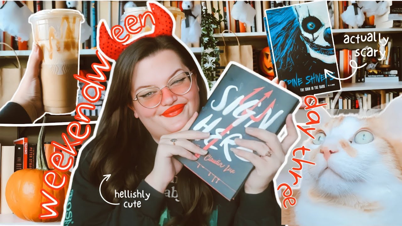 HAPPY HALLOWEEN! 🎃 weekendween day three 🕯 reading vlog