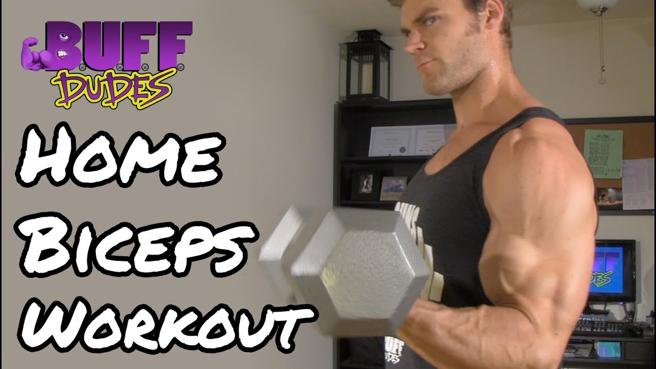 Home Workout Routine - Arms / Biceps Dumbbell Exercises