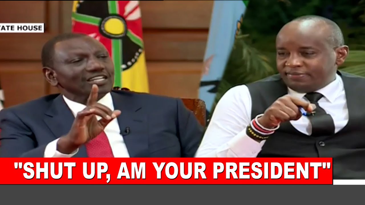 DRAMA!! Watch how Ruto silenced this Journalist in Nairobi after asking him tough questions!!🔥🔥