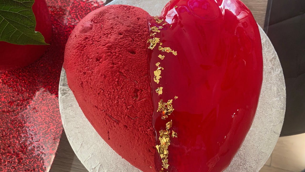Entremet mousse citron insert framboise