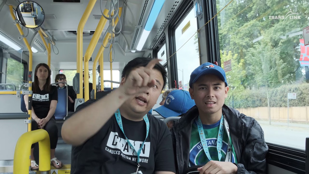 Travel-Training Workshop with the Canucks Autism Network
