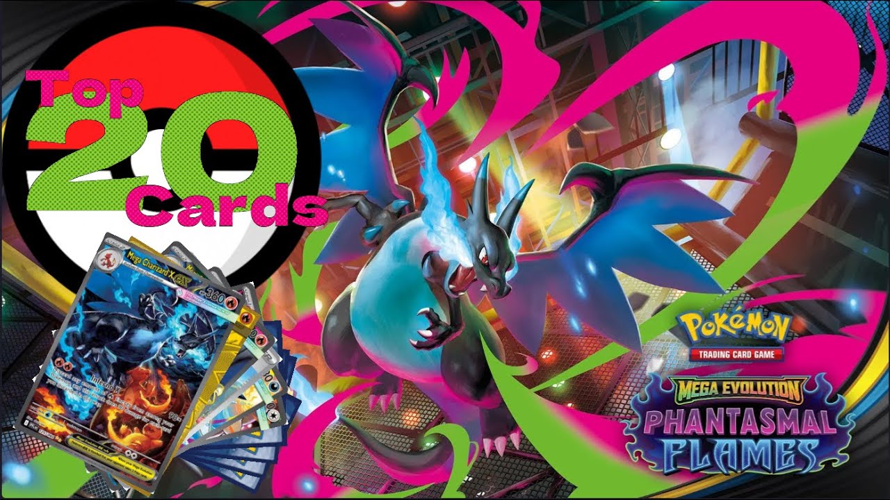 Top 20 Pokémon TCG Mega Evolution Phantasmal Flames Cards