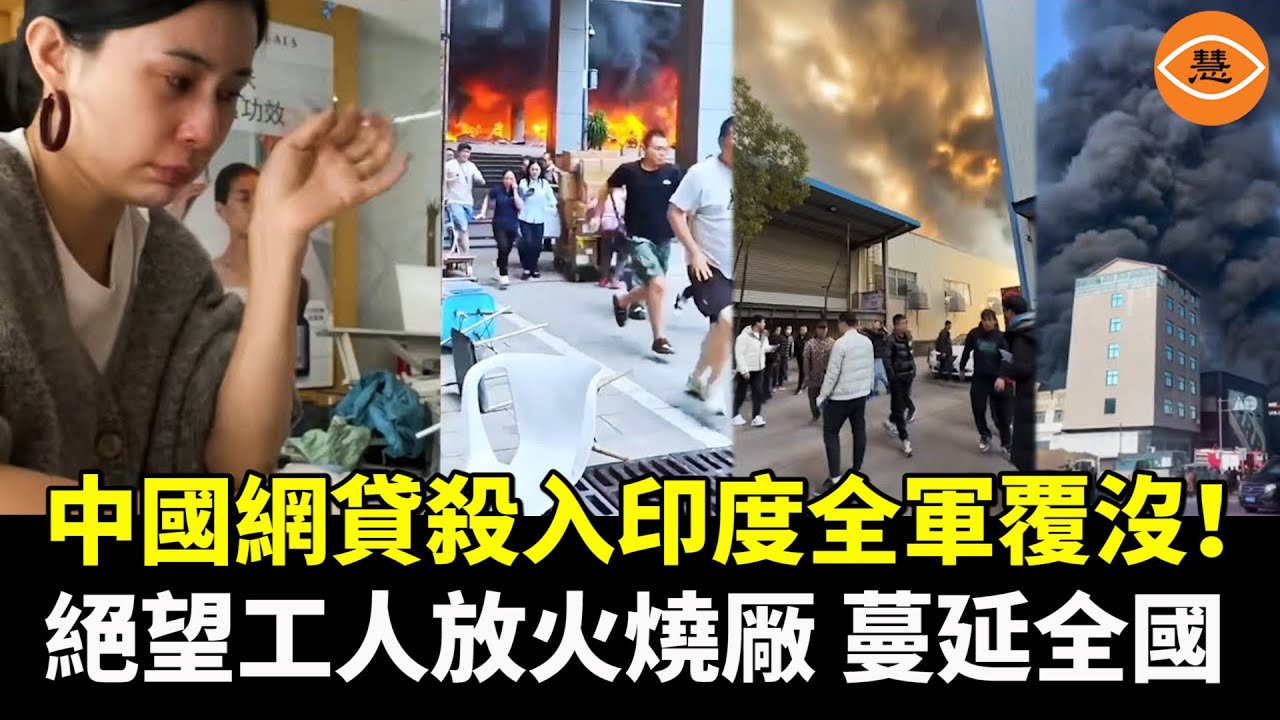 【精彩合集】中國網貸殺入印度想割韭菜，結果反被收割，全軍覆沒！中國工人被逼上絕路放火燒厰 蔓延全國