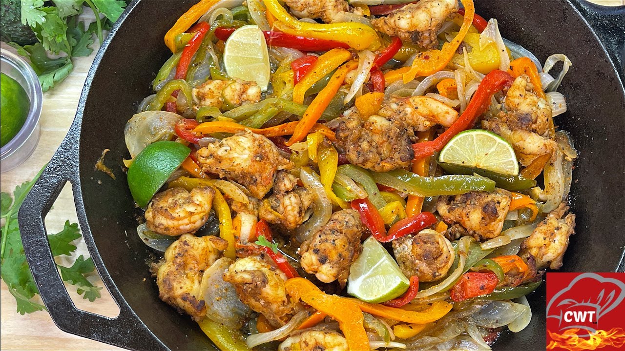 Shrimp Fajita Recipe | Keto Friendly Recipe | How To Make Shrimp Fajitas