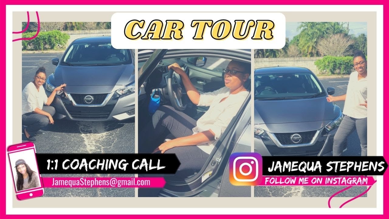I BOUGHT A NEW CAR |CAR TOUR 2020 NISSAN VERSA SV | Jamequa Stephens