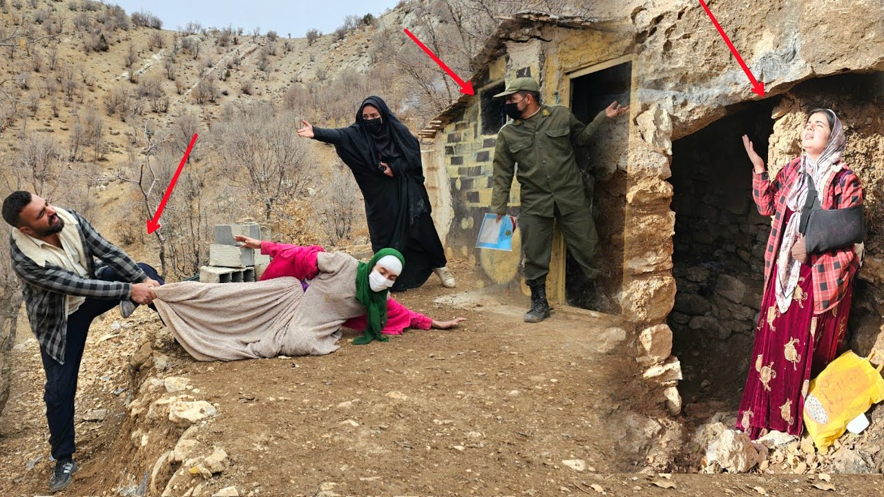 Присутствие полиции для задержания второй жены, скрывавшейся от преследования.